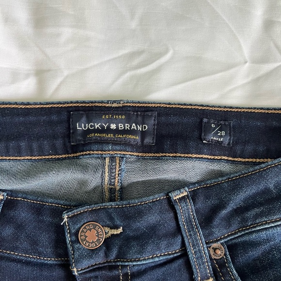 Lucky Brand Low Rose Flare Jeans - Picture 4 of 5